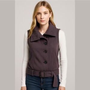 ARITZIA | Community Jacket Sleeveless Vest Organic Cotton Grey Sz XS